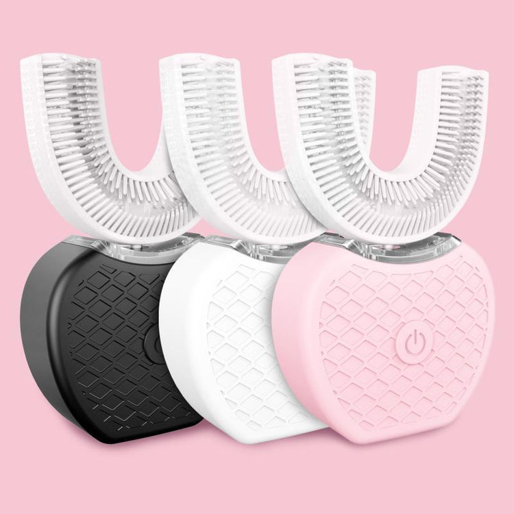 a group of white and black objects