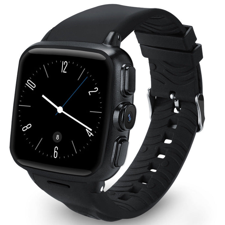 a black watch with a black face