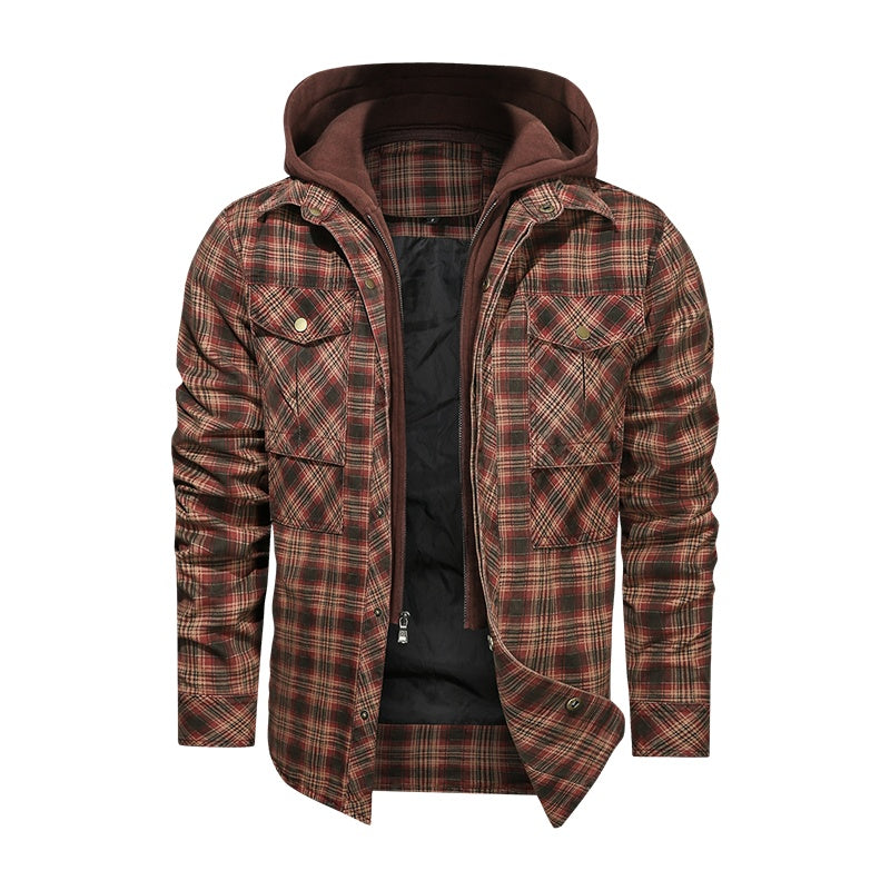 a jacket with a hood