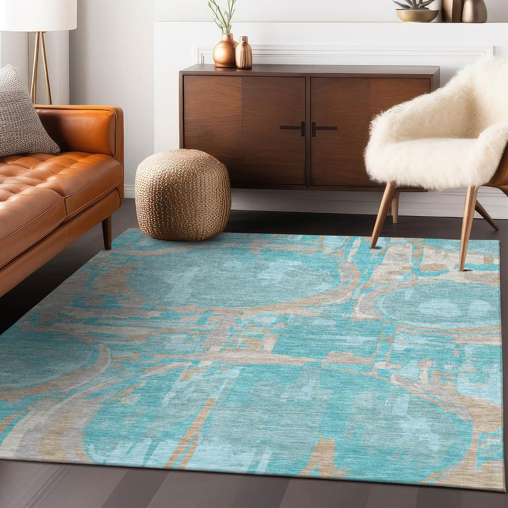 Chantille ACN855 Teal 8' x 10' Rug