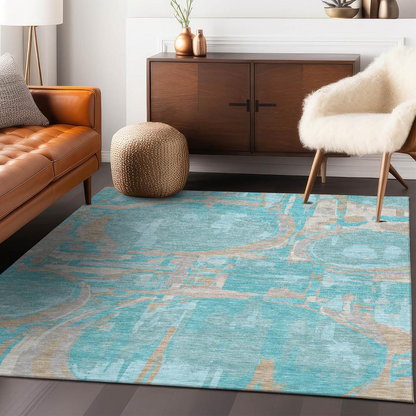 Chantille ACN855 Teal 8' x 10' Rug