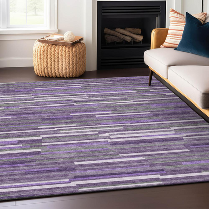 Chantille ACN894 Purple 8' x 10' Rug