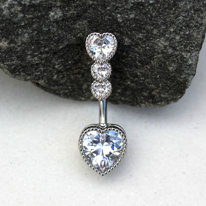 a earring with diamonds on it