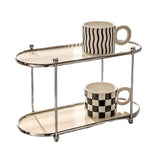 Two-Tier Desktop Storage Rack