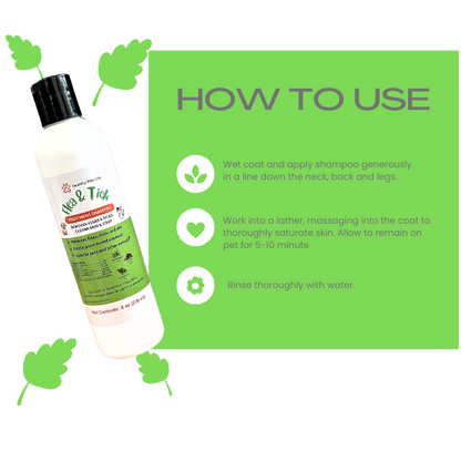Healthy Paw Life's Flea and Tick Shampoo for Dogs and Cats - Powered by Natural Essential Oils