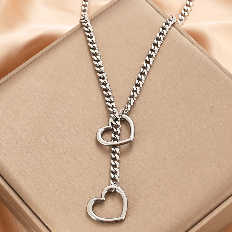 a necklace on a box