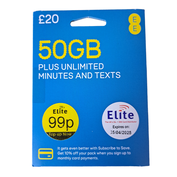 a blue card with yellow text and white text