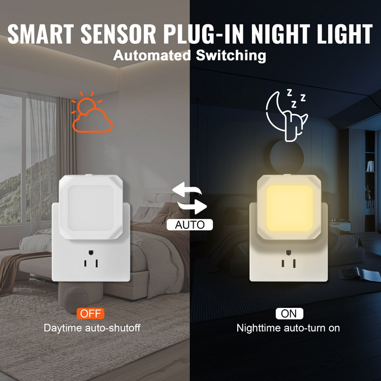 a screenshot of a smart sensor plug-in night light