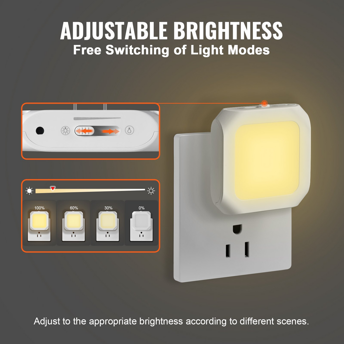 a light switch and outlet