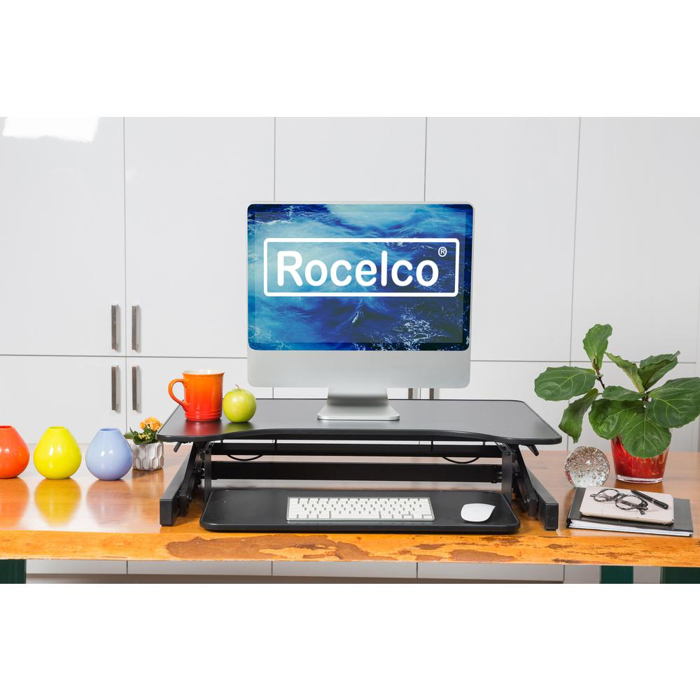 Rocelco 32" Height Adjustable Standing Desk