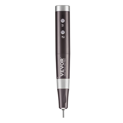 VEVOR Electric Cordless Nail Drill, 30,000RPM Variable-Speed Rechargeable Nail E File Machine, Portable Manicure Pedicure Polisher with 50PCS Sanding Bands for Dead Skin Removal, Nail Surface Smooth