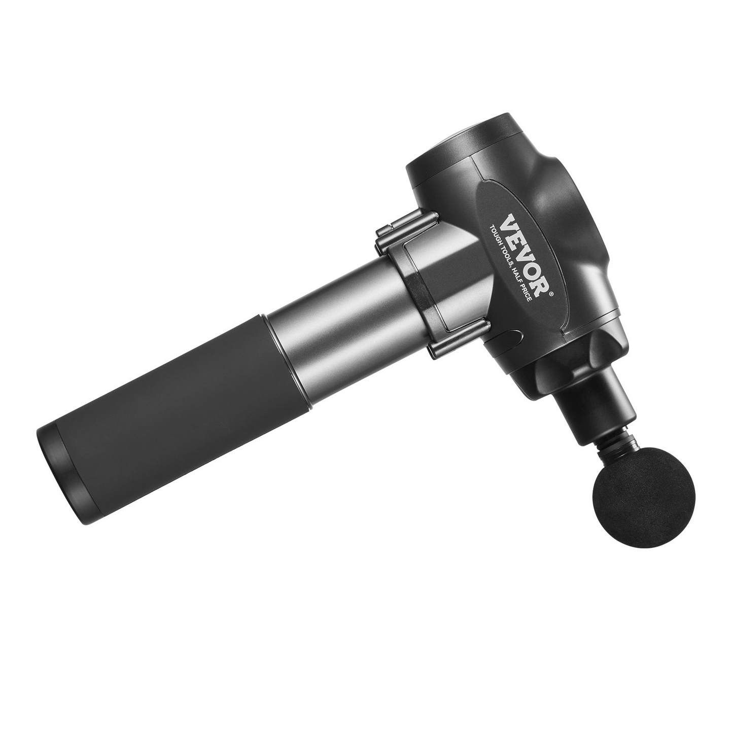 VEVOR Massage Gun Deep Tissue with 9 Speed Levels & 6 Massage Heads, 24V 2500mAh Batteries, Percussion Muscle Massager for Athletes, Handheld Electric Massage Gun for Pain Relief, Muscle Relaxation