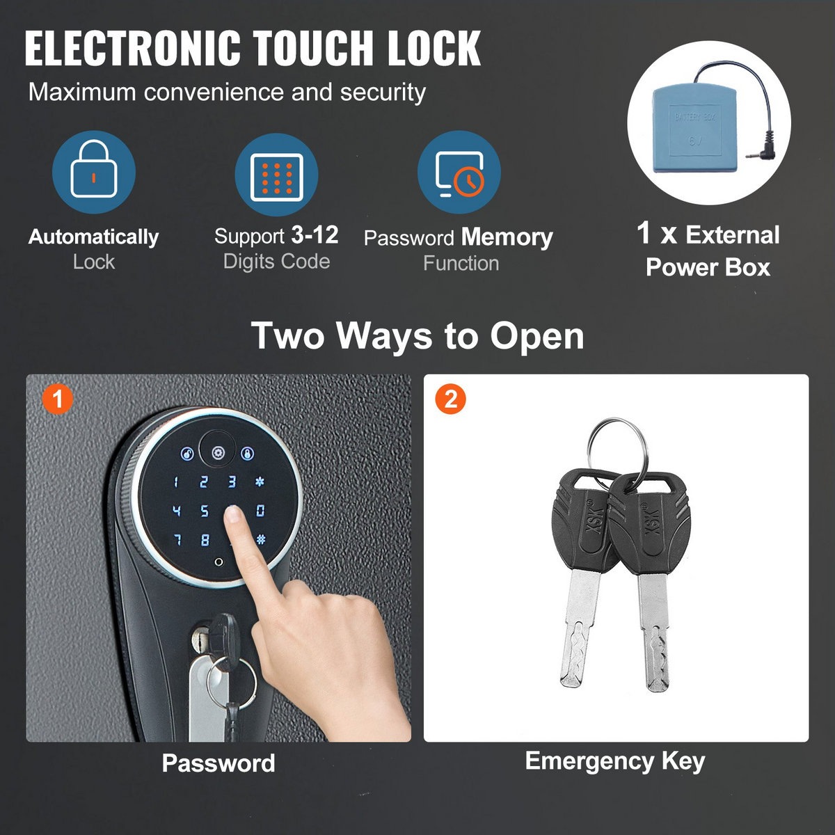 a close up of a key lock