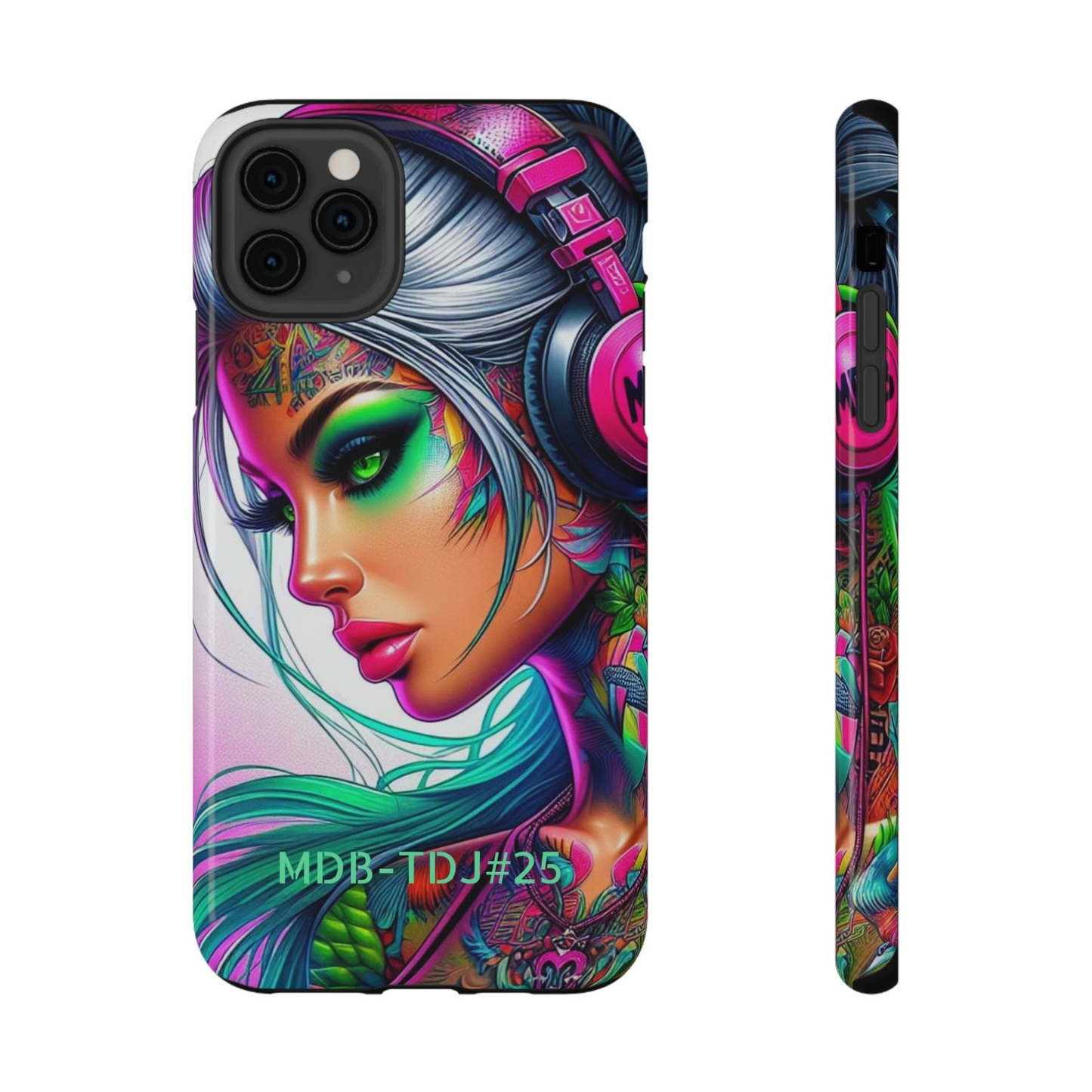 MDBTDJ#25 Impact-Resistant Phone Cases Fits most Tattooed DJ's Limited Edition