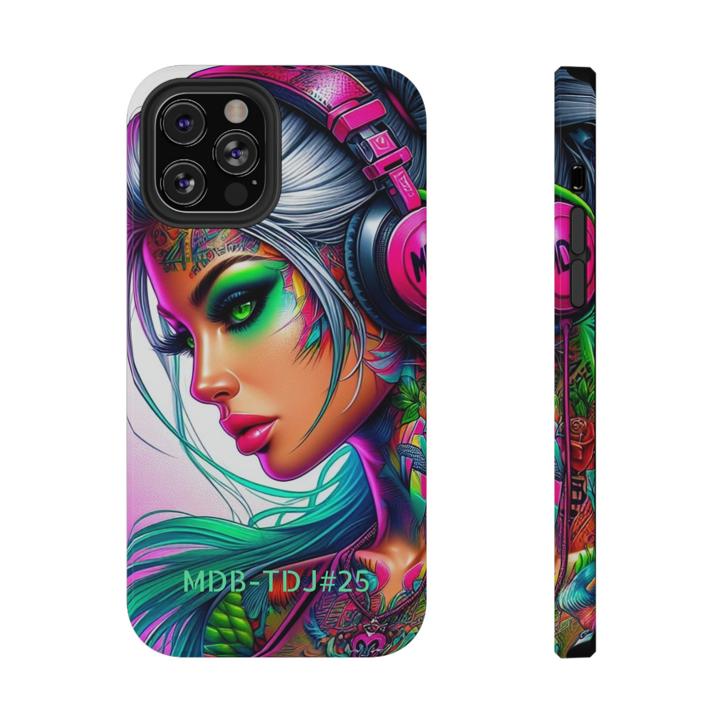 MDBTDJ#25 Impact-Resistant Phone Cases Fits most Tattooed DJ's Limited Edition