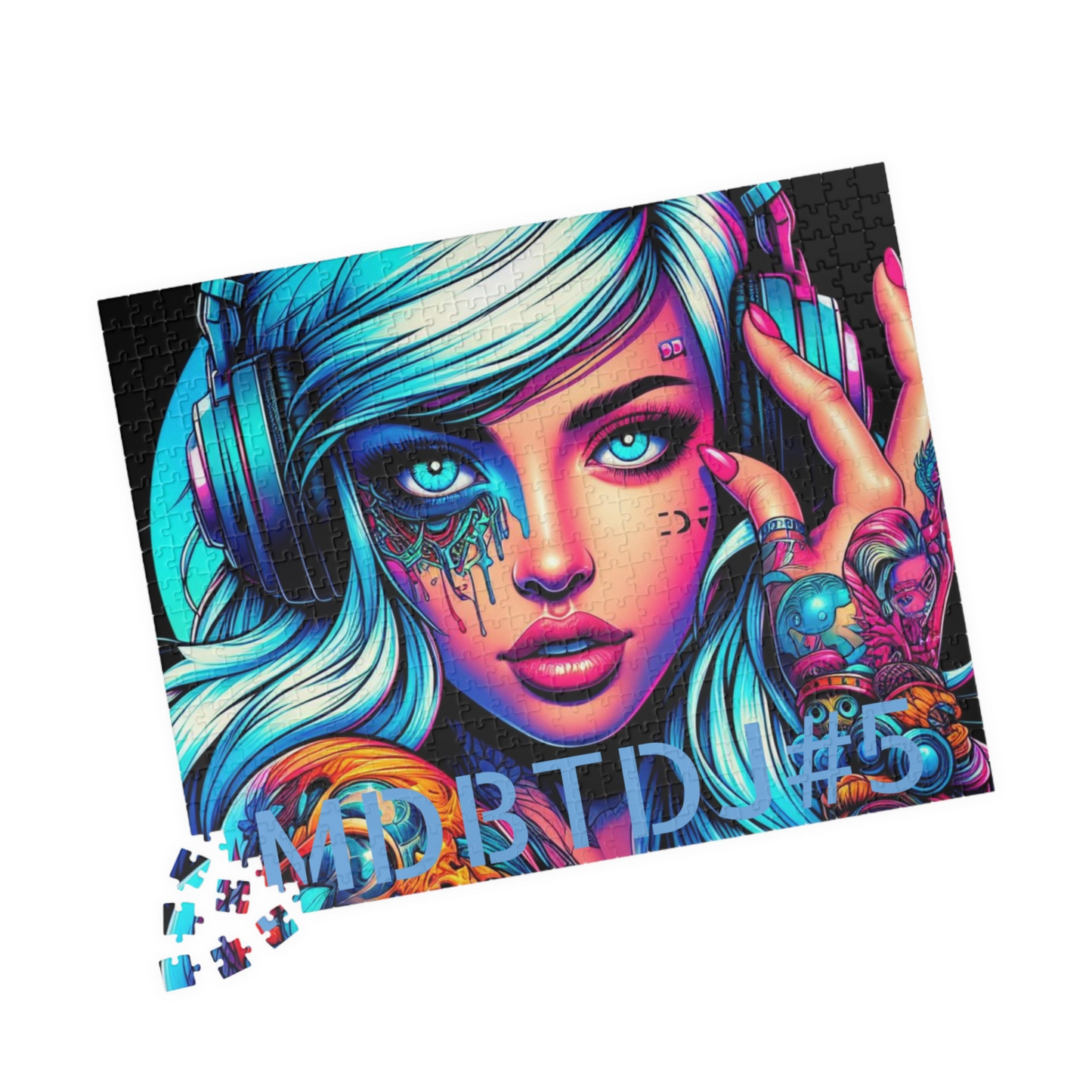 MDBTDJ#5 Puzzle (110, 252, 520, 1014-piece) Tattooed Dj's Limited Edition