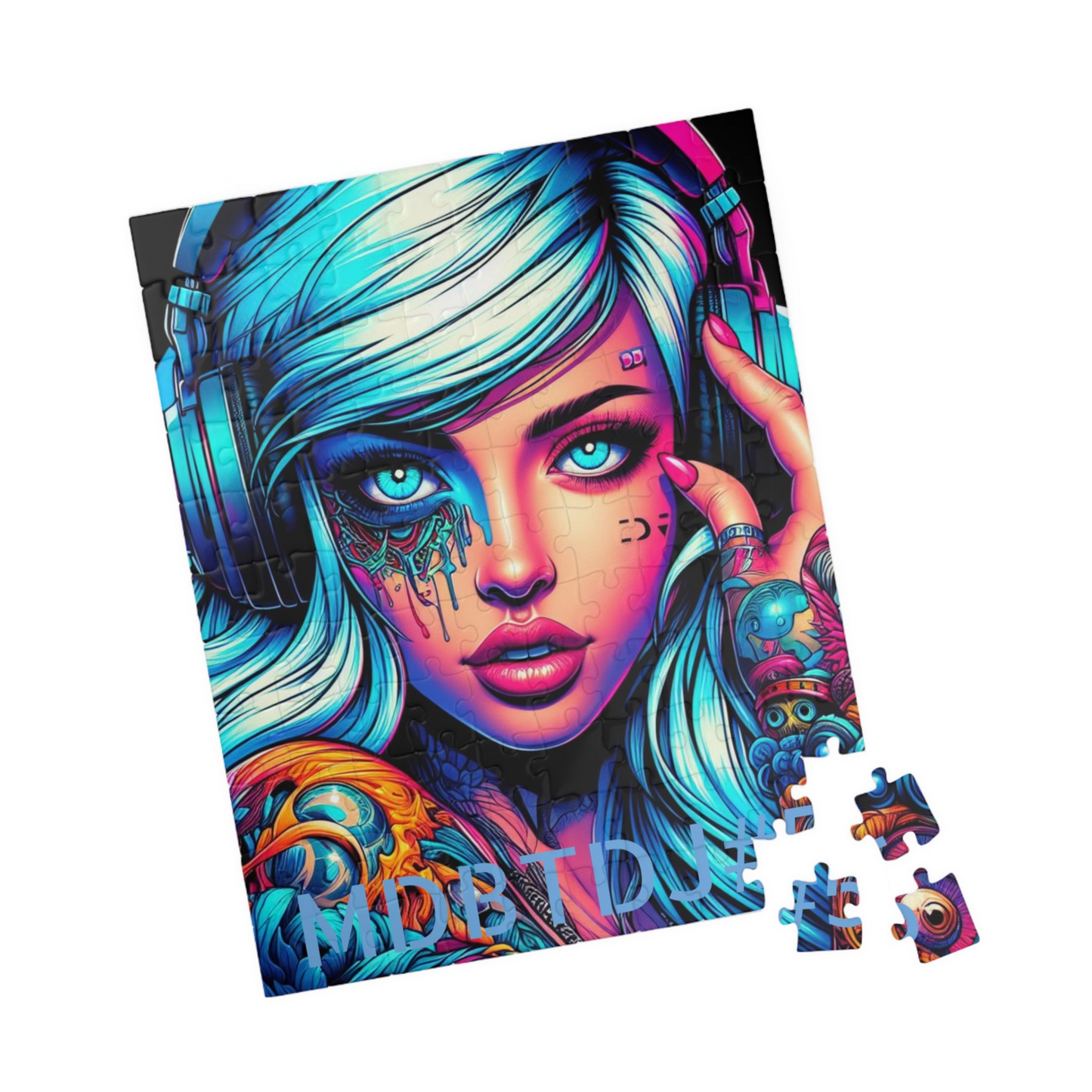 MDBTDJ#5 Puzzle (110, 252, 520, 1014-piece) Tattooed Dj's Limited Edition