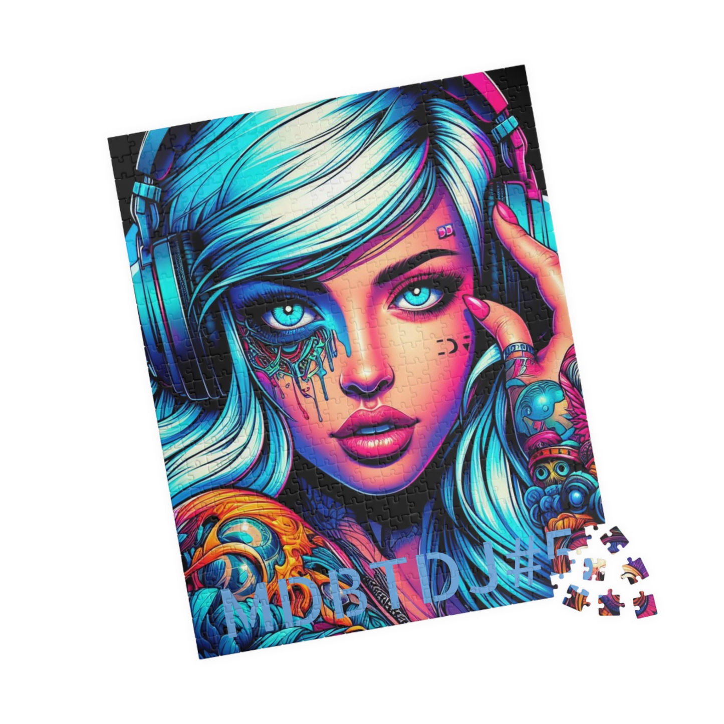 MDBTDJ#5 Puzzle (110, 252, 520, 1014-piece) Tattooed Dj's Limited Edition