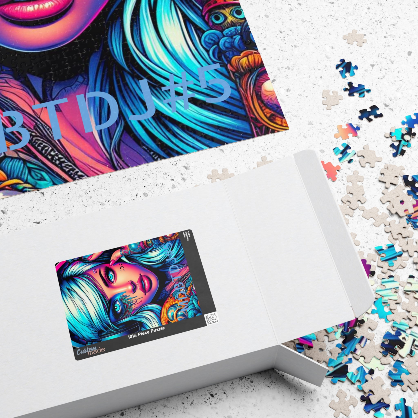 MDBTDJ#5 Puzzle (110, 252, 520, 1014-piece) Tattooed Dj's Limited Edition