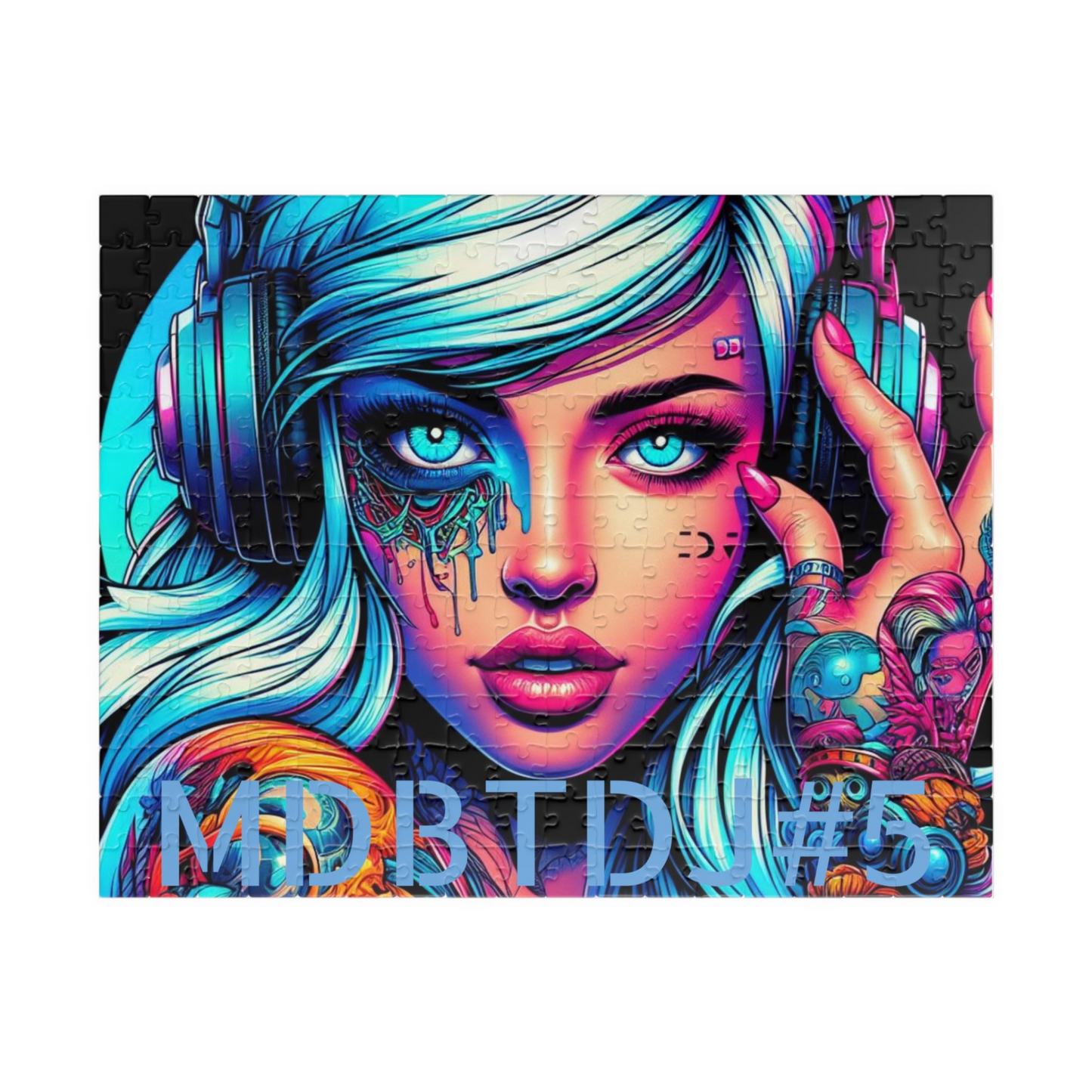 MDBTDJ#5 Puzzle (110, 252, 520, 1014-piece) Tattooed Dj's Limited Edition