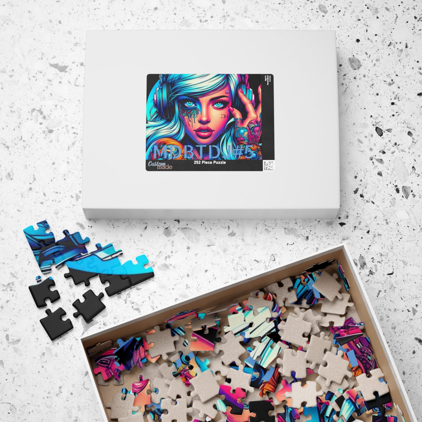 MDBTDJ#5 Puzzle (110, 252, 520, 1014-piece) Tattooed Dj's Limited Edition