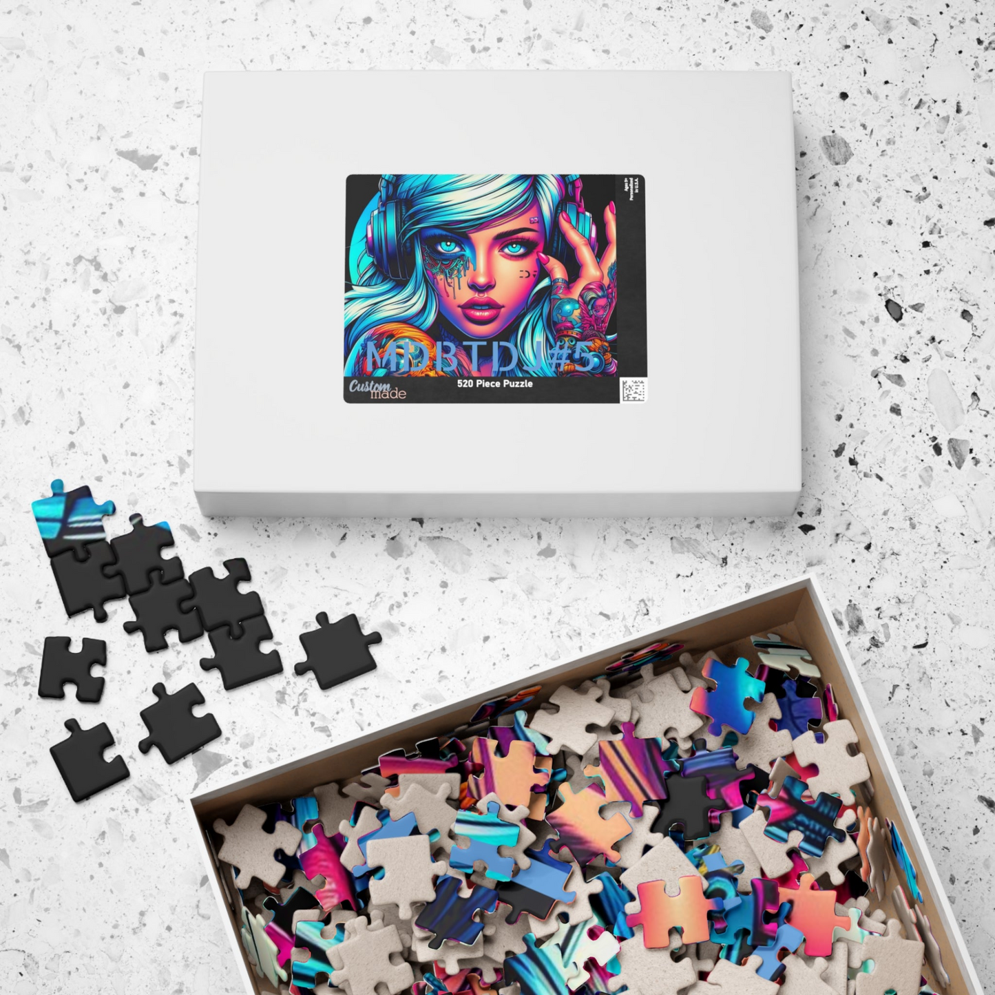 MDBTDJ#5 Puzzle (110, 252, 520, 1014-piece) Tattooed Dj's Limited Edition