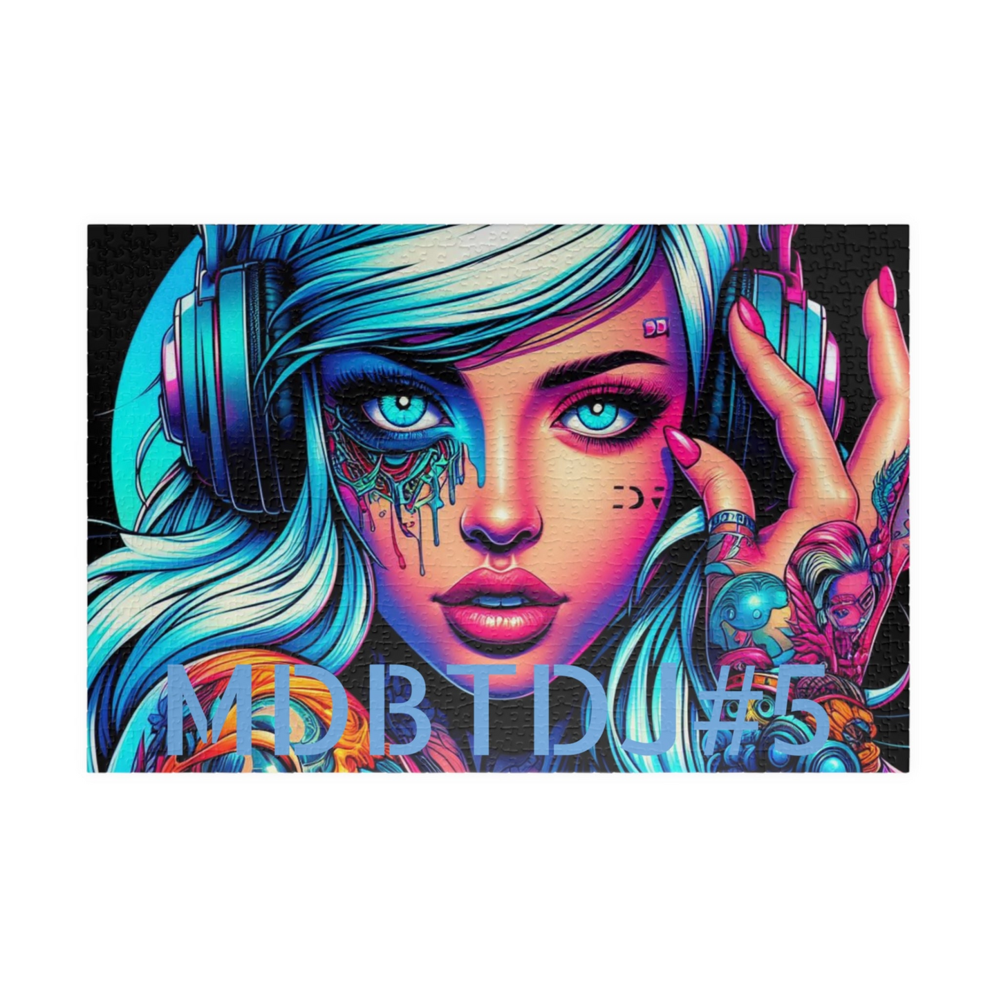 MDBTDJ#5 Puzzle (110, 252, 520, 1014-piece) Tattooed Dj's Limited Edition