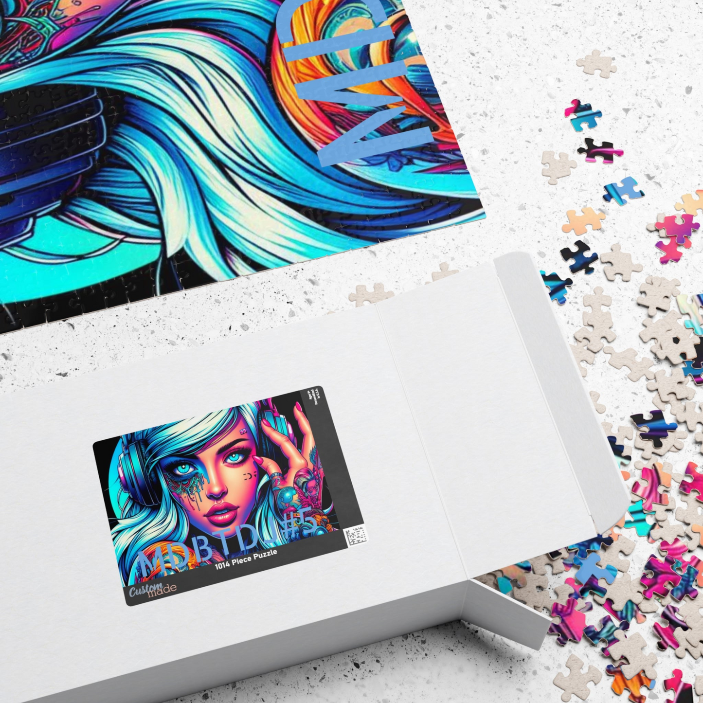 MDBTDJ#5 Puzzle (110, 252, 520, 1014-piece) Tattooed Dj's Limited Edition