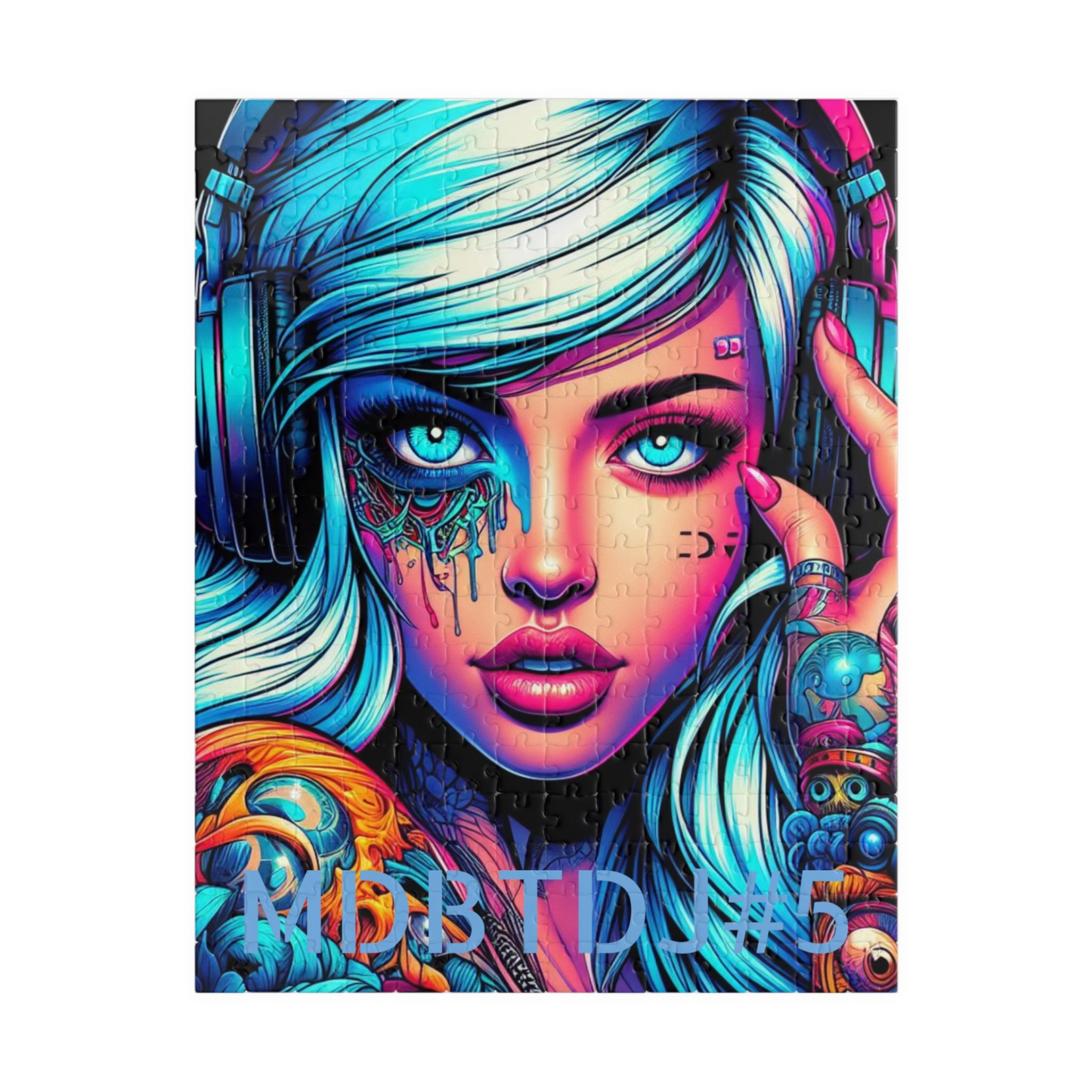 MDBTDJ#5 Puzzle (110, 252, 520, 1014-piece) Tattooed Dj's Limited Edition
