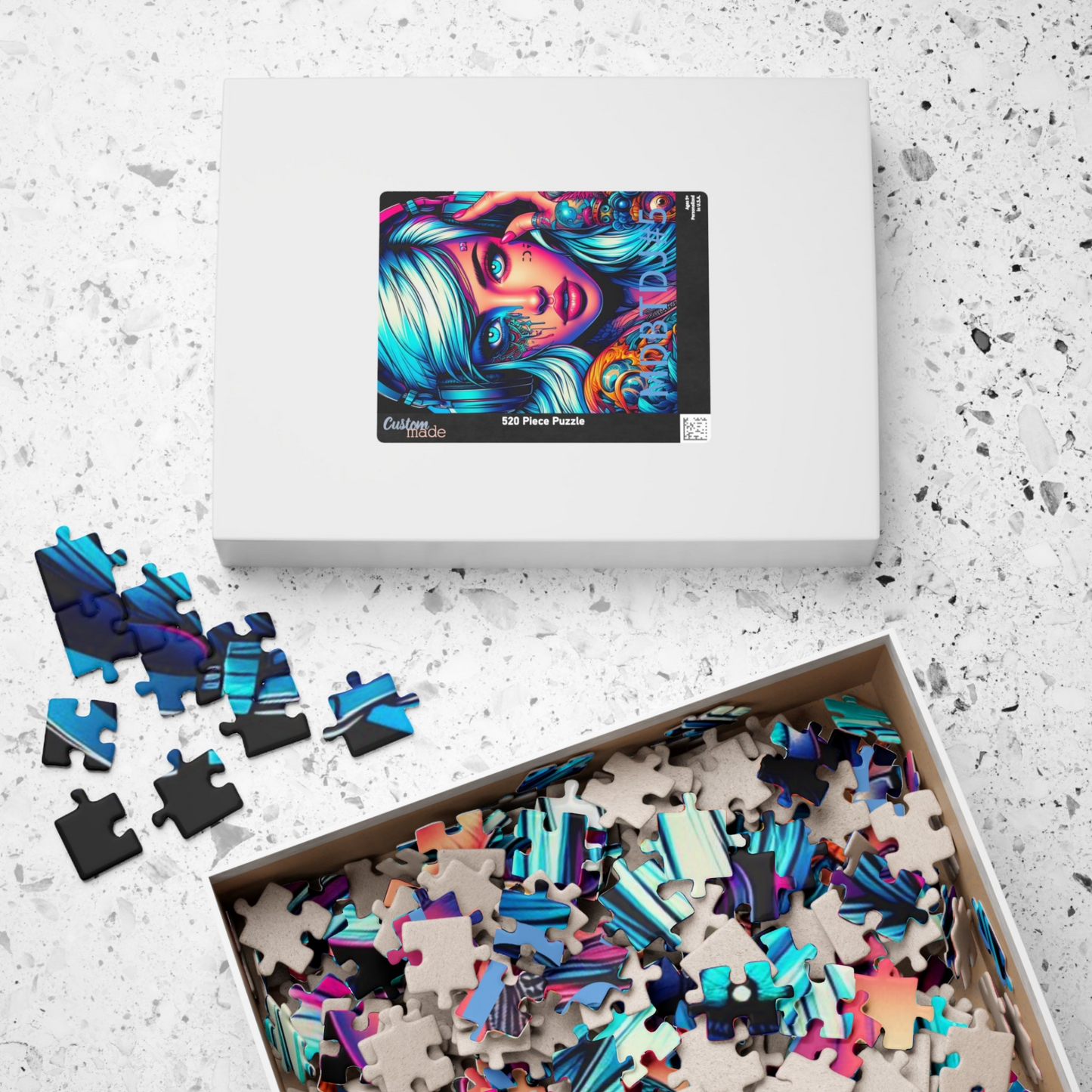 MDBTDJ#5 Puzzle (110, 252, 520, 1014-piece) Tattooed Dj's Limited Edition