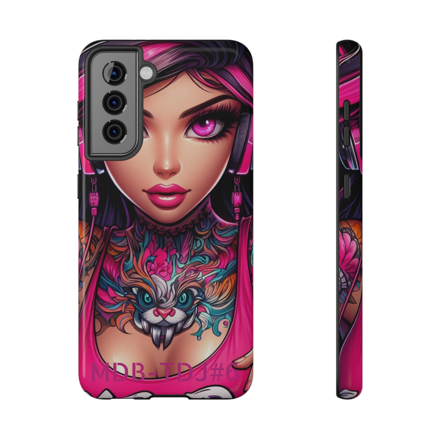 MDBTDJ#6 Impact-Resistant Phone Case 4 most phones Tattooed DJ's Limited Edition