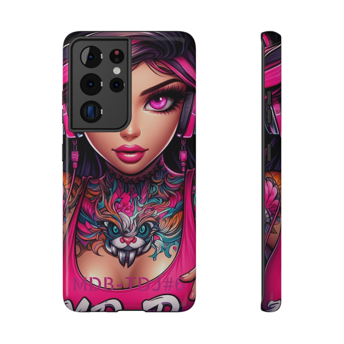 MDBTDJ#6 Impact-Resistant Phone Case 4 most phones Tattooed DJ's Limited Edition