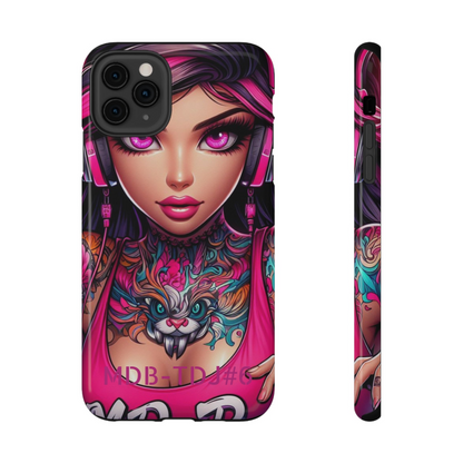 MDBTDJ#6 Impact-Resistant Phone Case 4 most phones Tattooed DJ's Limited Edition