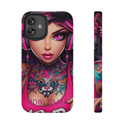 MDBTDJ#6 Impact-Resistant Phone Case 4 most phones Tattooed DJ's Limited Edition