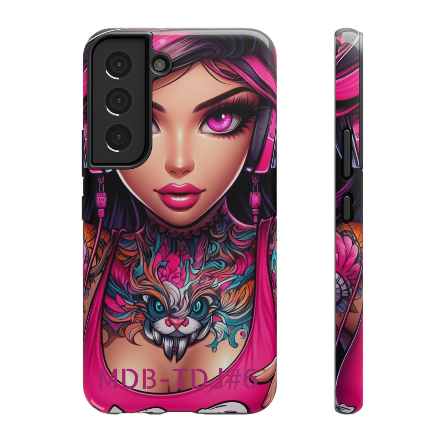 MDBTDJ#6 Impact-Resistant Phone Case 4 most phones Tattooed DJ's Limited Edition