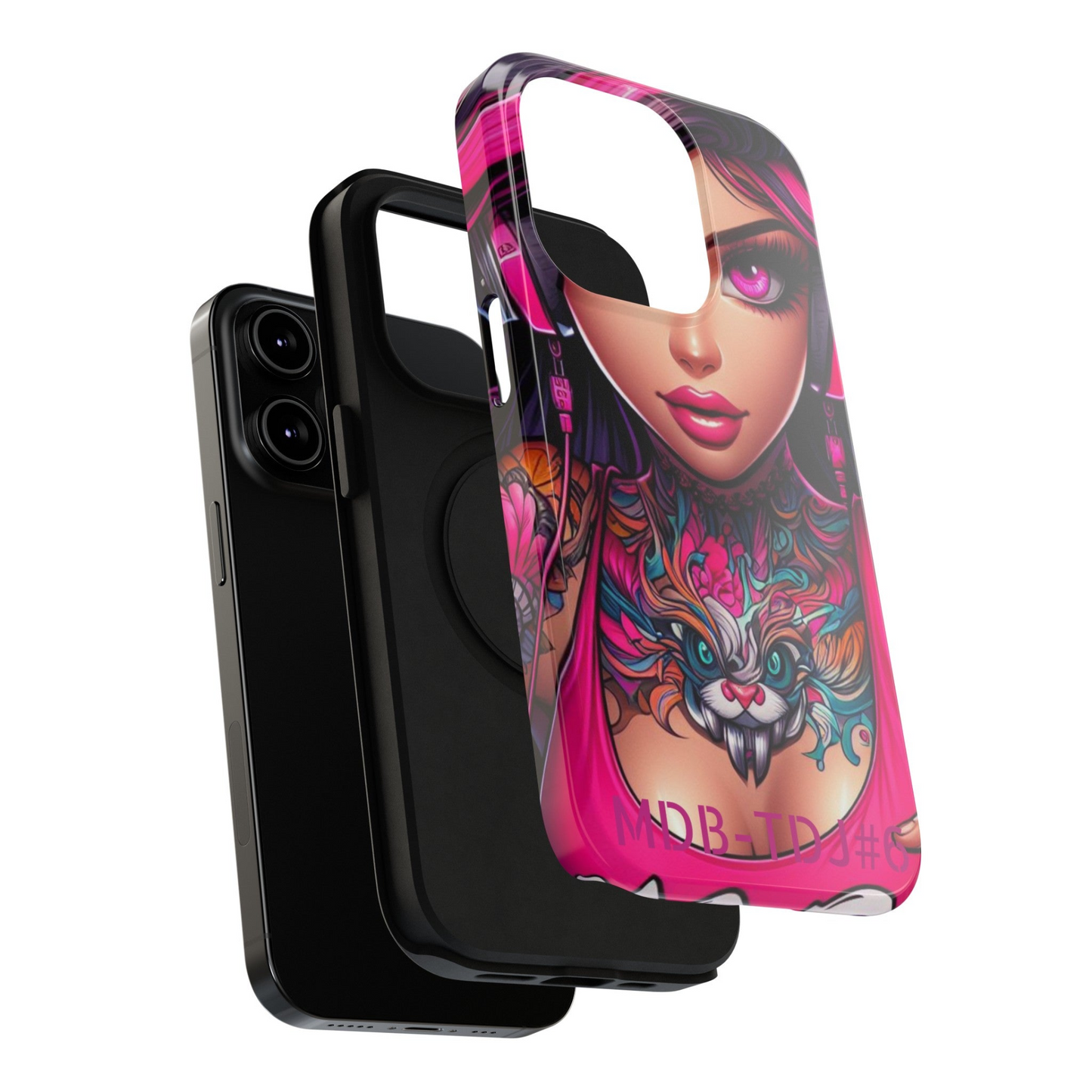 MDBTDJ#6 Impact-Resistant Phone Case 4 most phones Tattooed DJ's Limited Edition