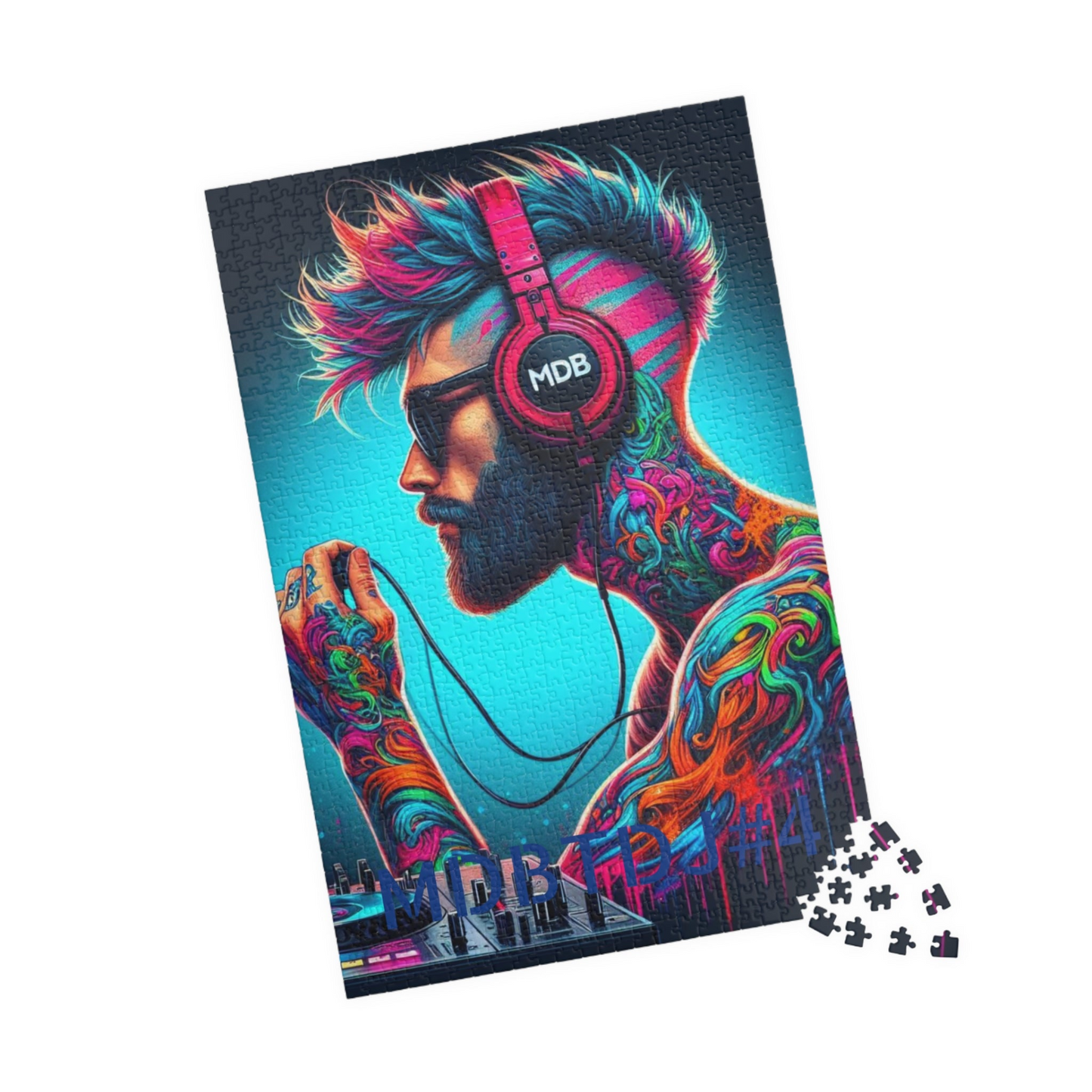 MDBTDJ#4 Puzzle (110, 252, 520, 1014-piece) Tattooed Dj's Limited Edition
