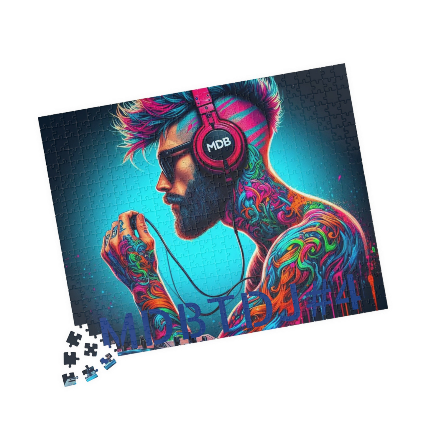 MDBTDJ#4 Puzzle (110, 252, 520, 1014-piece) Tattooed Dj's Limited Edition