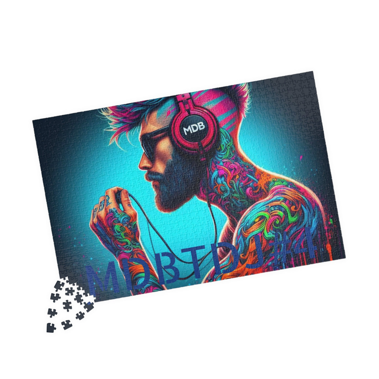 MDBTDJ#4 Puzzle (110, 252, 520, 1014-piece) Tattooed Dj's Limited Edition