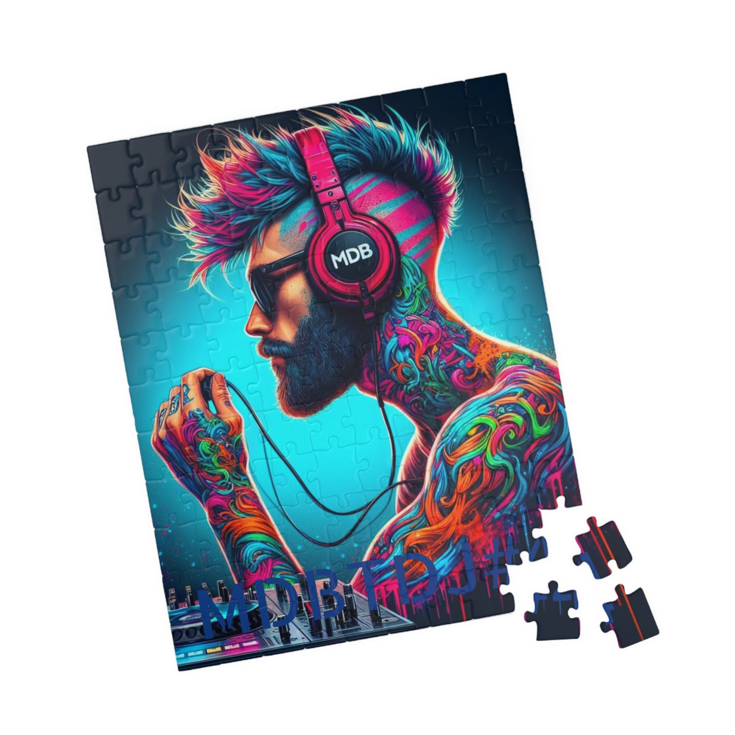 MDBTDJ#4 Puzzle (110, 252, 520, 1014-piece) Tattooed Dj's Limited Edition