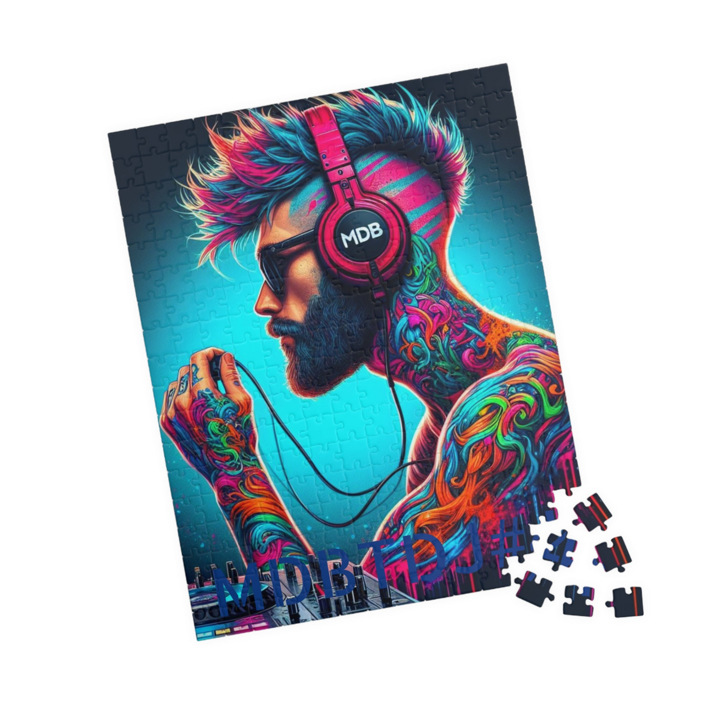 MDBTDJ#4 Puzzle (110, 252, 520, 1014-piece) Tattooed Dj's Limited Edition
