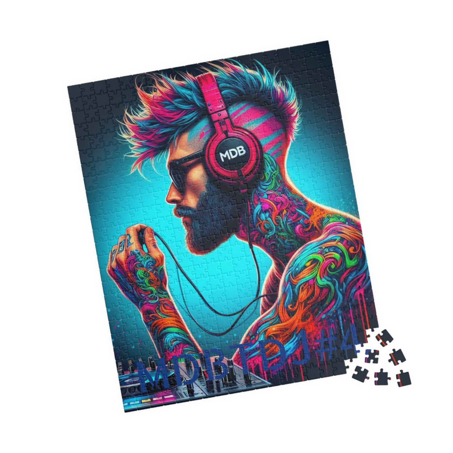 MDBTDJ#4 Puzzle (110, 252, 520, 1014-piece) Tattooed Dj's Limited Edition