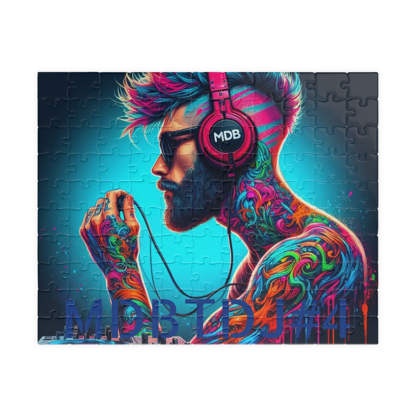 MDBTDJ#4 Puzzle (110, 252, 520, 1014-piece) Tattooed Dj's Limited Edition