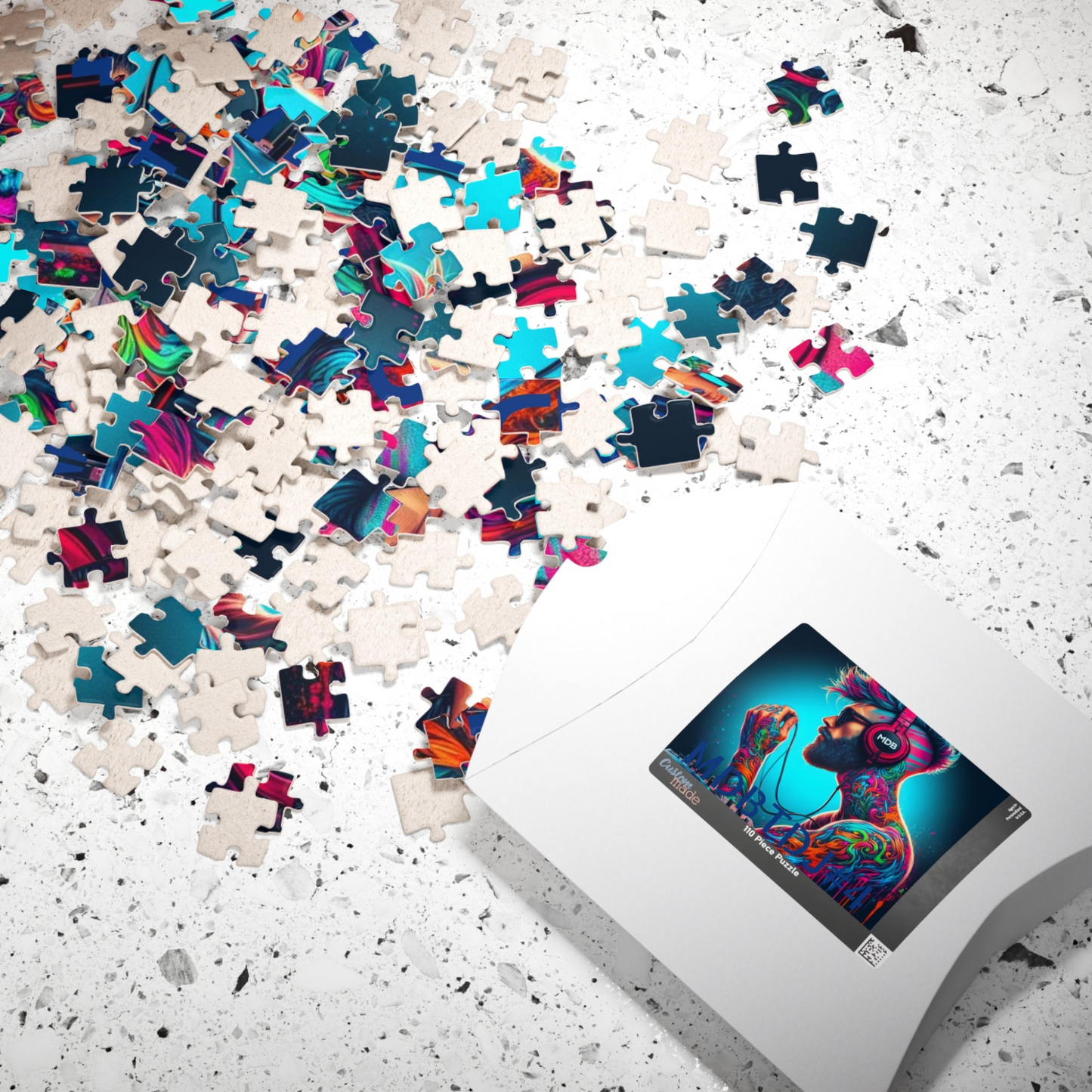 MDBTDJ#4 Puzzle (110, 252, 520, 1014-piece) Tattooed Dj's Limited Edition