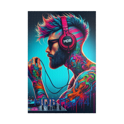 MDBTDJ#4 Puzzle (110, 252, 520, 1014-piece) Tattooed Dj's Limited Edition