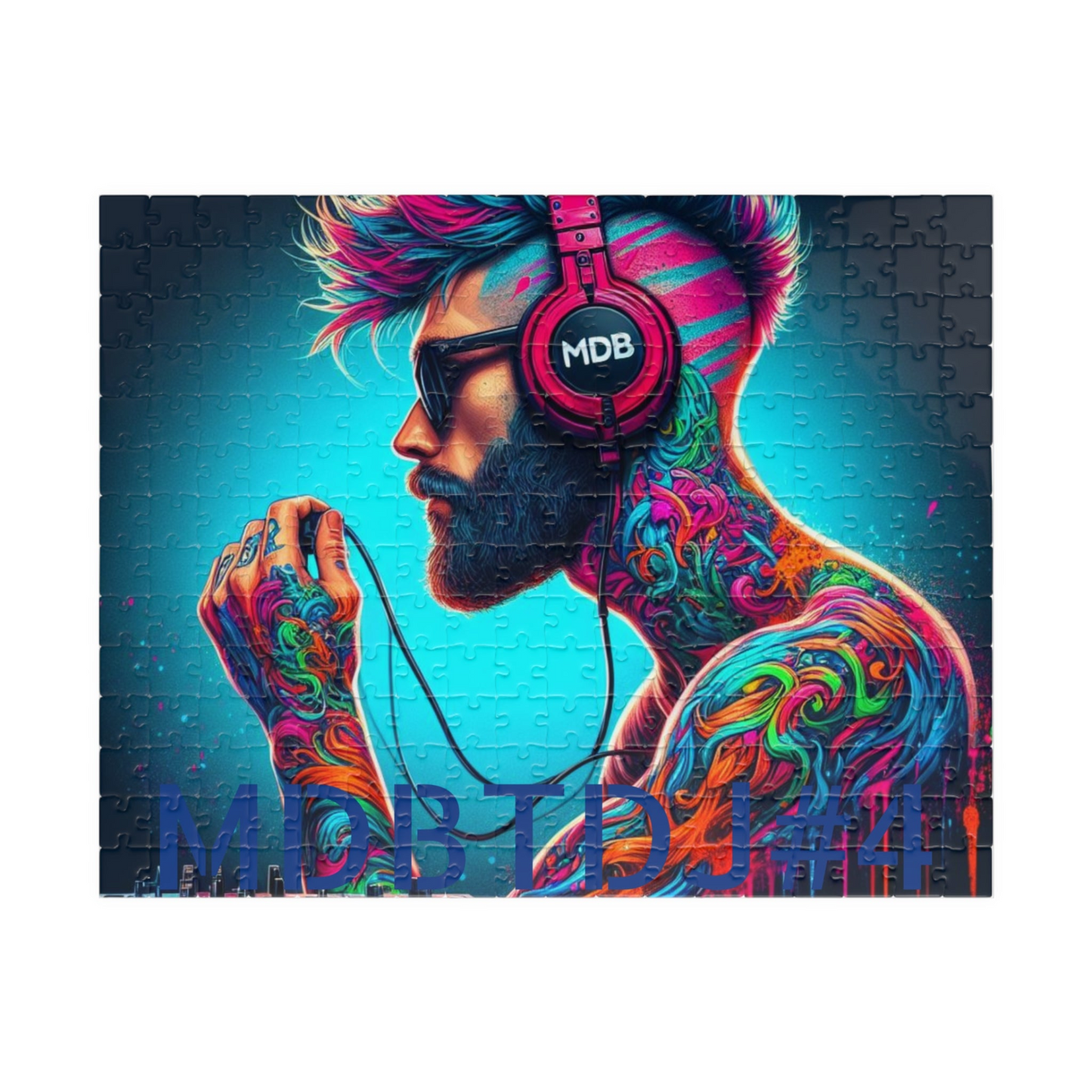 MDBTDJ#4 Puzzle (110, 252, 520, 1014-piece) Tattooed Dj's Limited Edition