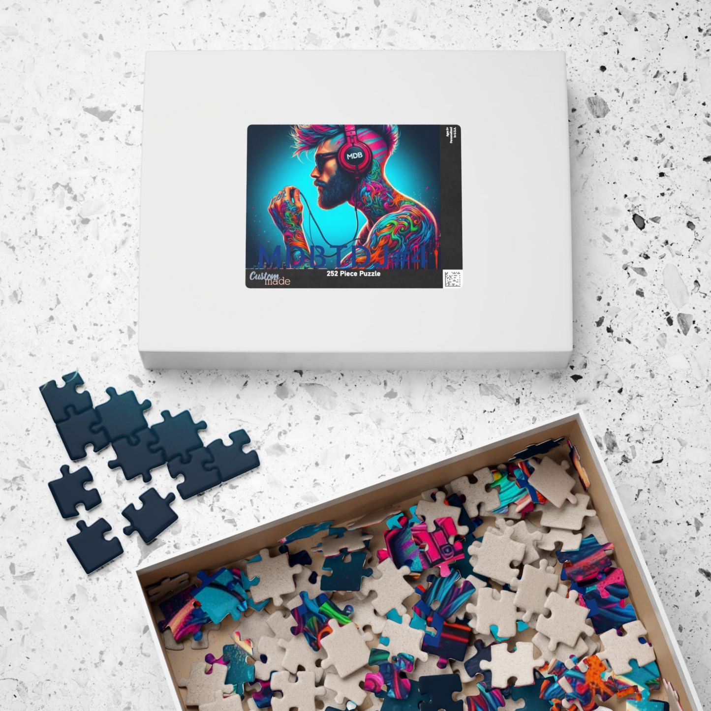 MDBTDJ#4 Puzzle (110, 252, 520, 1014-piece) Tattooed Dj's Limited Edition