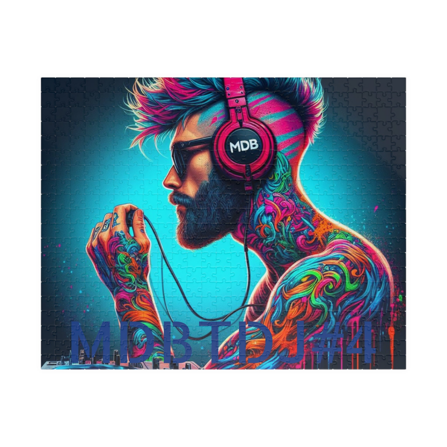 MDBTDJ#4 Puzzle (110, 252, 520, 1014-piece) Tattooed Dj's Limited Edition