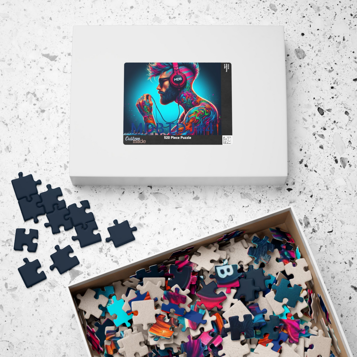 MDBTDJ#4 Puzzle (110, 252, 520, 1014-piece) Tattooed Dj's Limited Edition