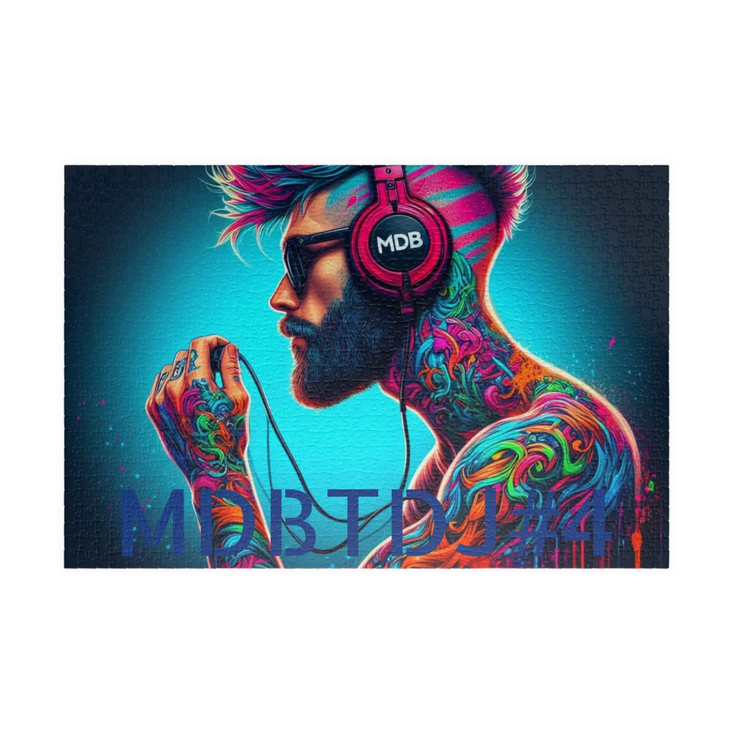 MDBTDJ#4 Puzzle (110, 252, 520, 1014-piece) Tattooed Dj's Limited Edition